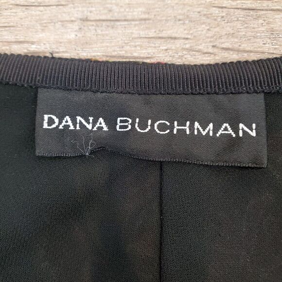 Dana Buchman Y2K Floral Silk Skirt 12 Midi Flowy Whimsigoth Fairy Grunge - Picture 8 of 10